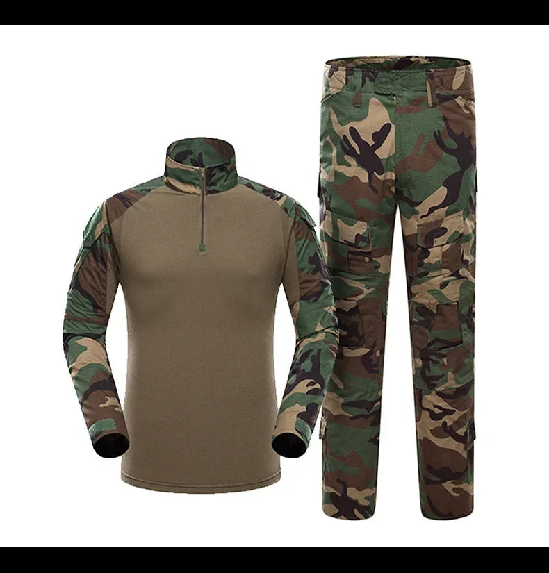 Men's Tactical Uniform Outdoor Camouflage Suit