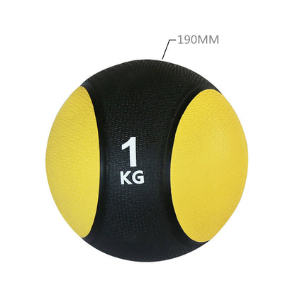 1kg Gym training fitness weight rubber ball