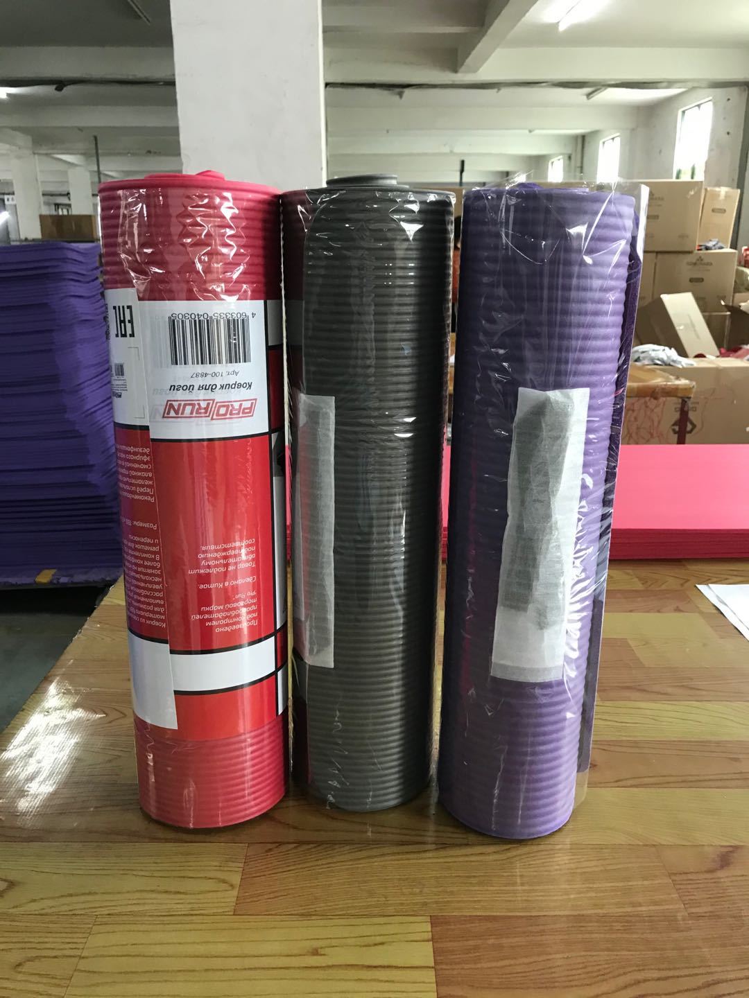 NBR Yoga Mat Striped