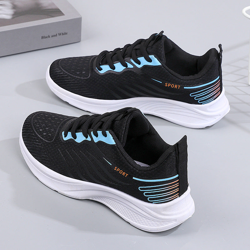 Women's Sport Sneaker Breathable Mesh Surface Shoes