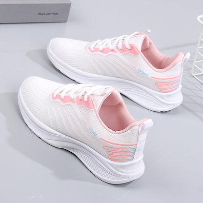 Women's Sport Sneaker Breathable Mesh Surface Shoes