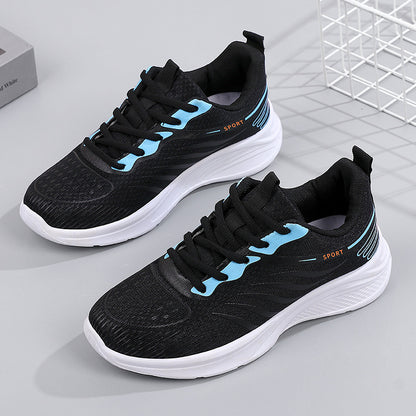 Women's Sport Sneaker Breathable Mesh Surface Shoes