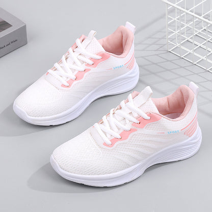 Women's Sport Sneaker Breathable Mesh Surface Shoes