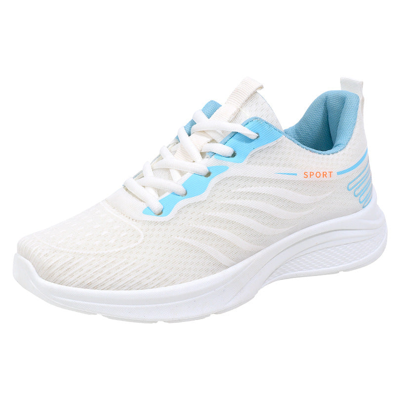 Women's Sport Sneaker Breathable Mesh Surface Shoes