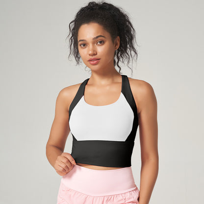 Women's Yoga Straps Gym Workout Top