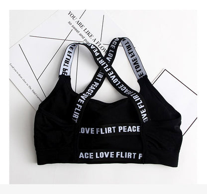 Women's Sports Fitness Bra Top