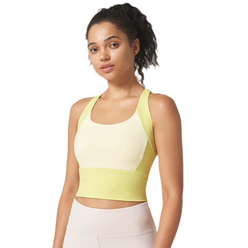 Women's Yoga Straps Gym Workout Top