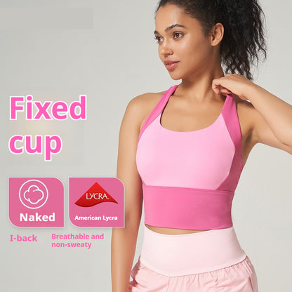 Women's Yoga Straps Gym Workout Top