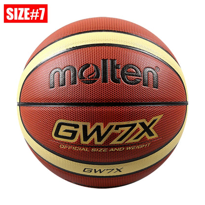 2025 Molten Basketball Official Size 7/6/5 PU Material Indoor Outdoor Men Ball Training Match Game Team Original Baloncesto