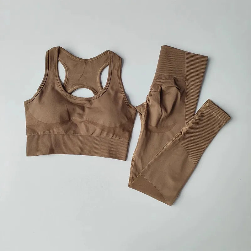 Seamless High Waist Leggings Tracksuit for Women