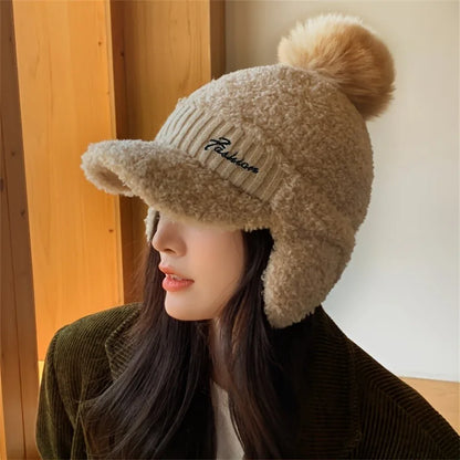 Winter Fur Warm Windproof Ear Protection Hat
