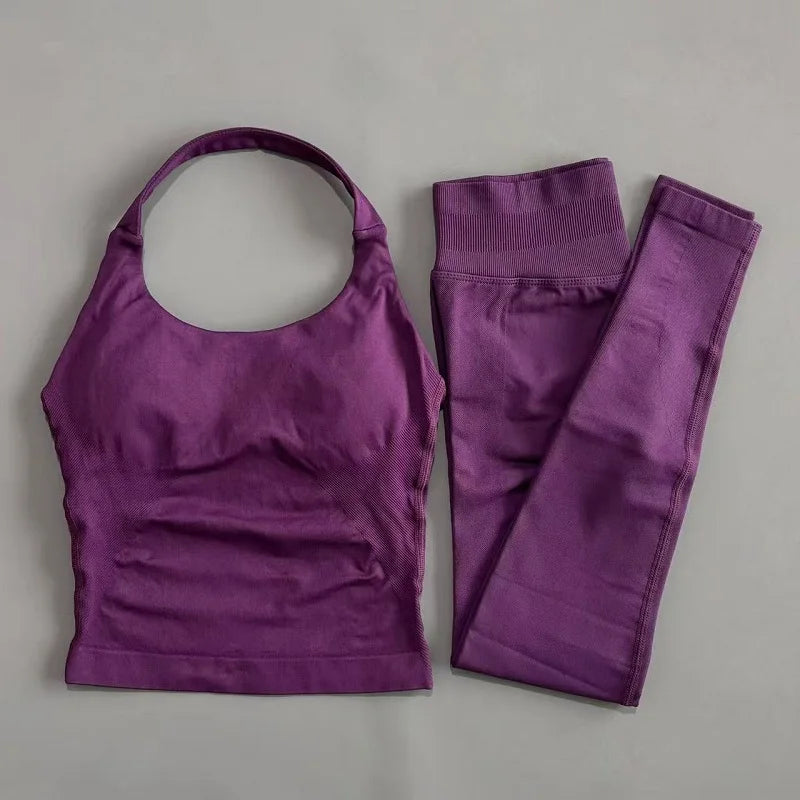 Women's 2 Piece Sportswear Yoga Gym Training Set