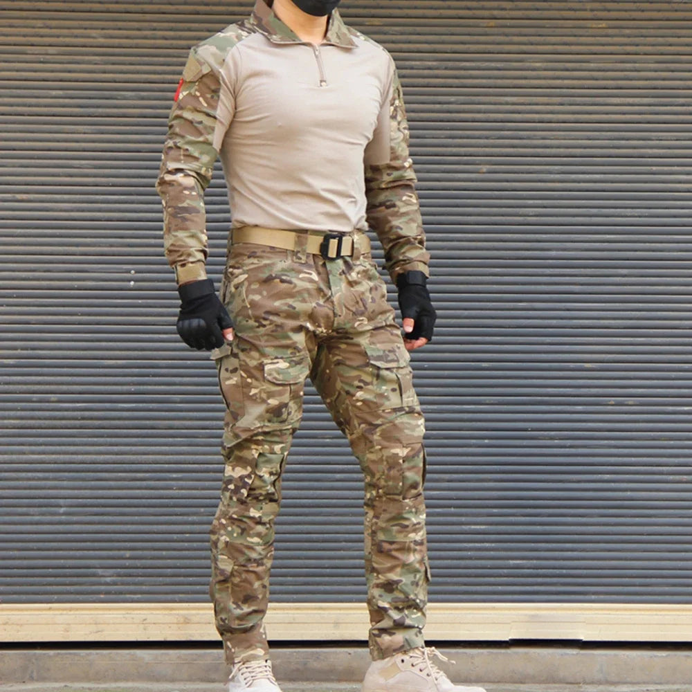 Men's Tactical Uniform Outdoor Camouflage Suit