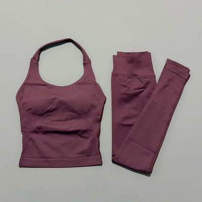 Women's 2 Piece Sportswear Yoga Gym Training Set