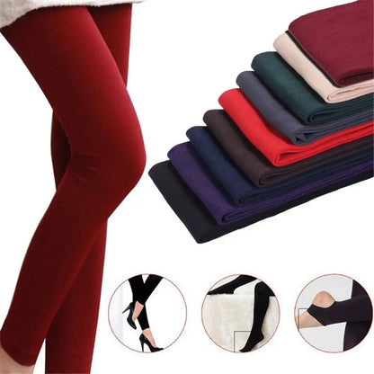 Women's Winter Thermal Warm Thick Fluff Lined Pantyhose/Leggings