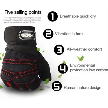 Unisex Weightlifting Workout Gloves