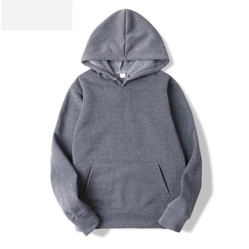 Warm Plain Colour Hoodies for men and women