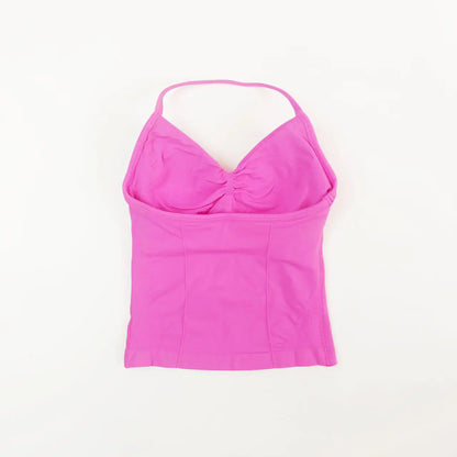 NCLAGEN Impact Longline Strappy Sports Top | Women's Fitness Vest