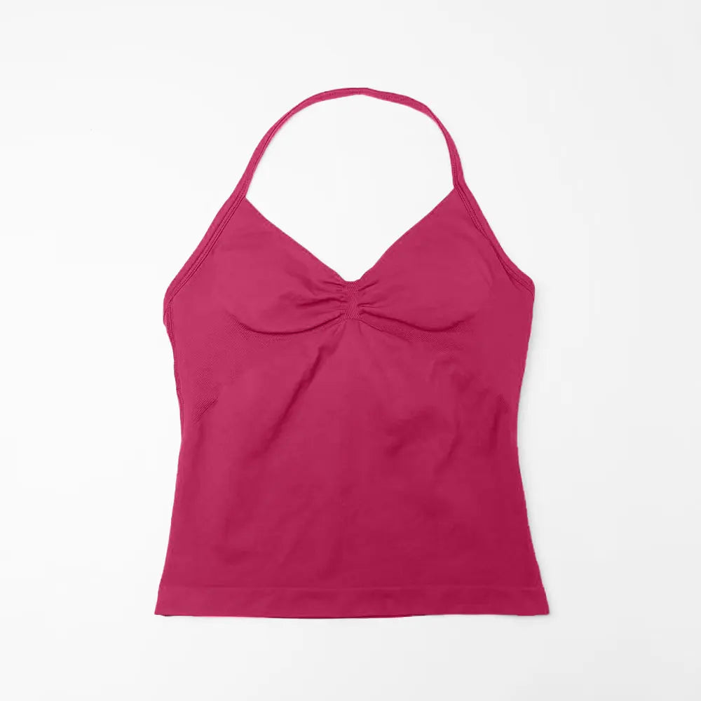 NCLAGEN Impact Longline Strappy Sports Top | Women's Fitness Vest
