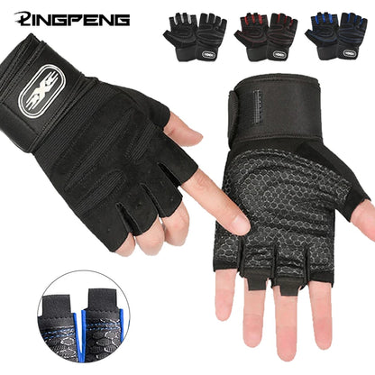 Unisex Weightlifting Workout Gloves