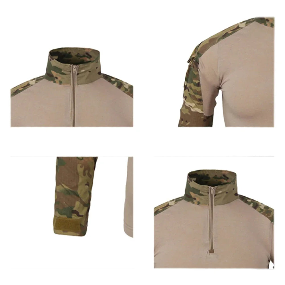 Men's Tactical Uniform Outdoor Camouflage Suit
