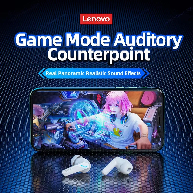 Lenovo Bluetooth Wireless GM2 Pro Headphones