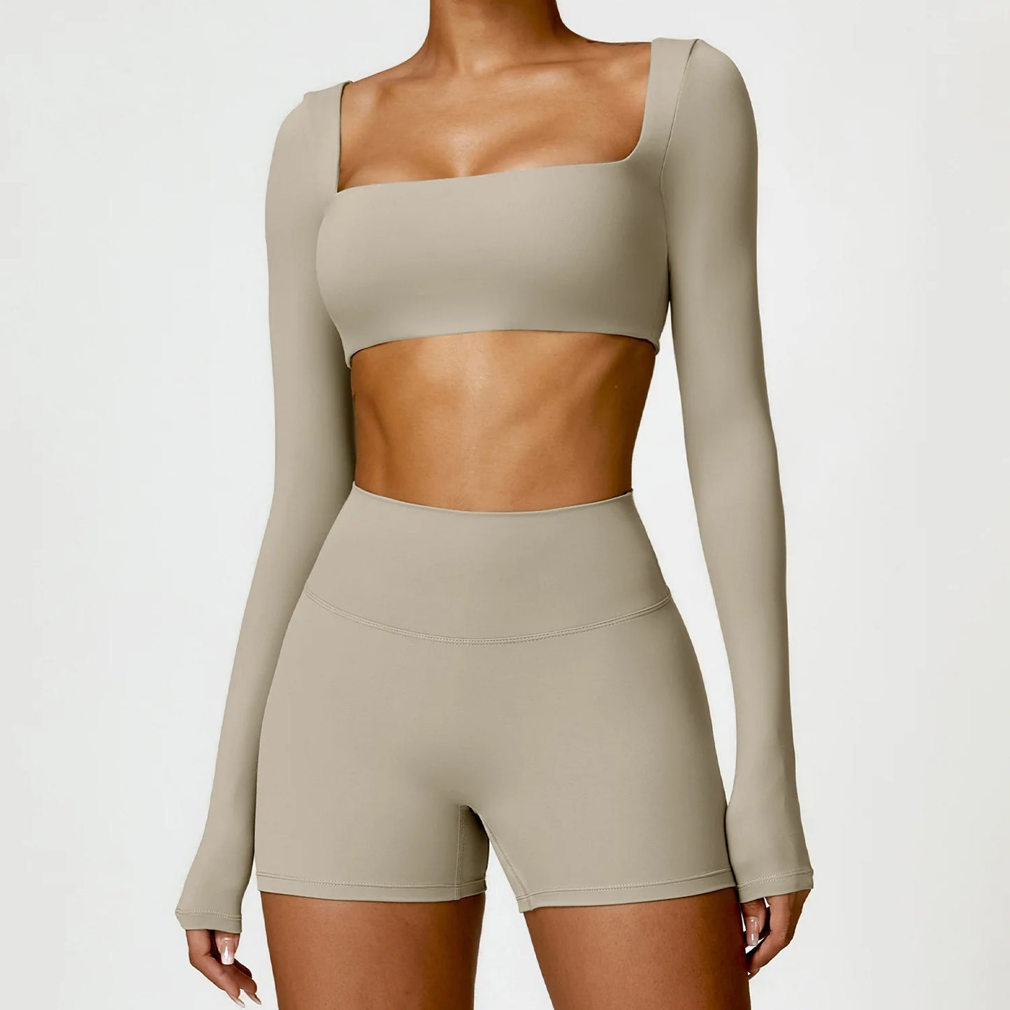 2PCS Women's Quick-Dry Gym Set/Tracksuit