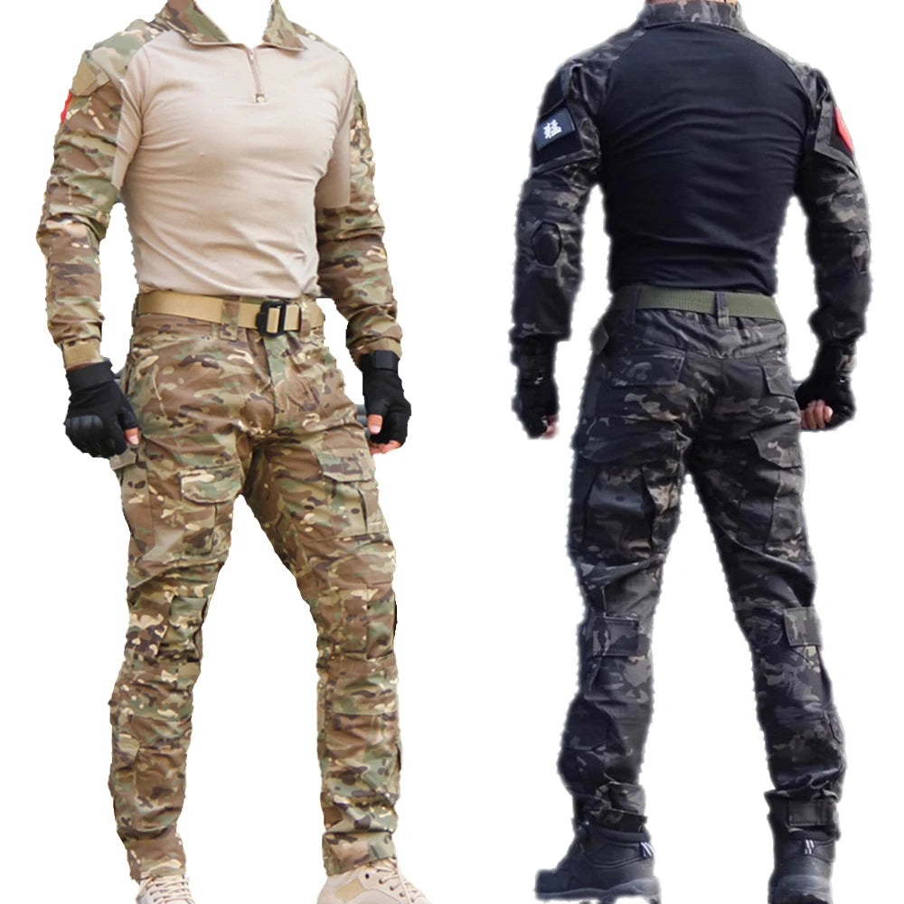 Men's Tactical Uniform Outdoor Camouflage Suit