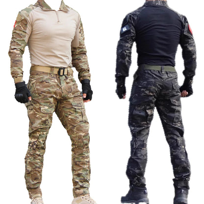 Men's Tactical Uniform Outdoor Camouflage Suit