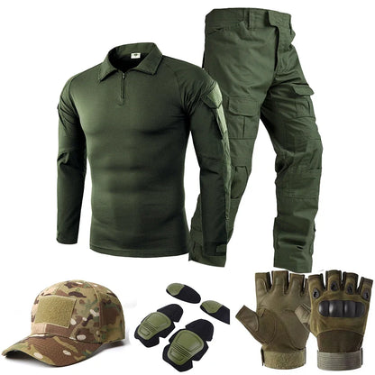 Men's Tactical Uniform Outdoor Camouflage Suit