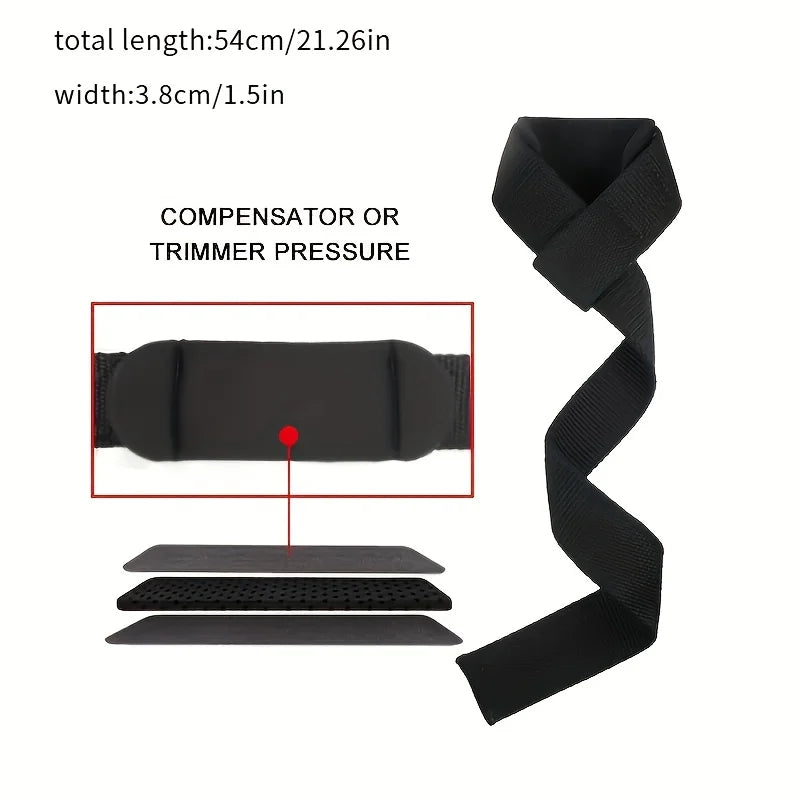 1 Pair of Wrist Protection Weightlifting Straps