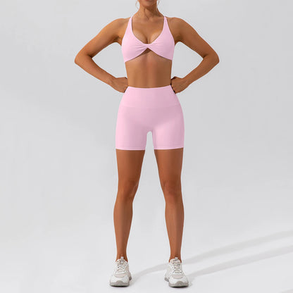 2PCS Women's Quick-Dry Gym Set/Tracksuit