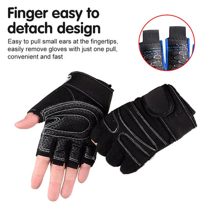 Unisex Weightlifting Workout Gloves