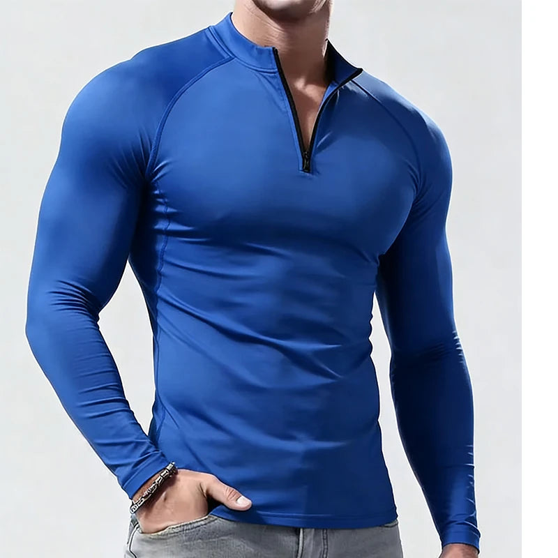 Men's Long Sleeve Compression Sportswear  T-Shirt
