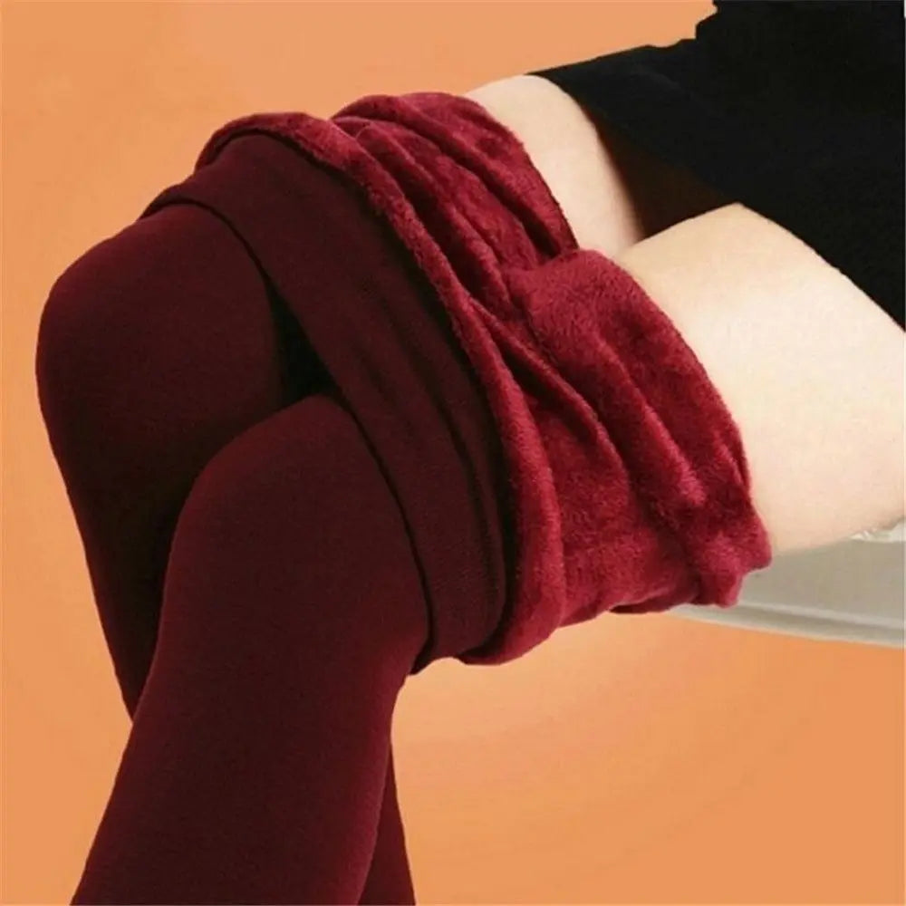 Women's Winter Thermal Warm Thick Fluff Lined Pantyhose/Leggings