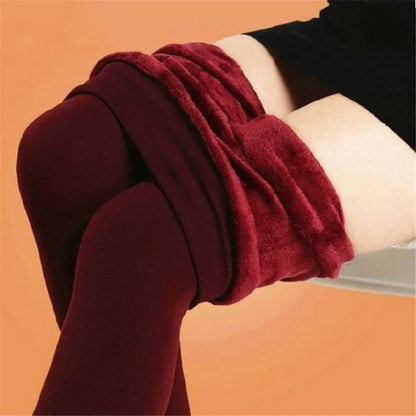 Women's Winter Thermal Warm Thick Fluff Lined Pantyhose/Leggings
