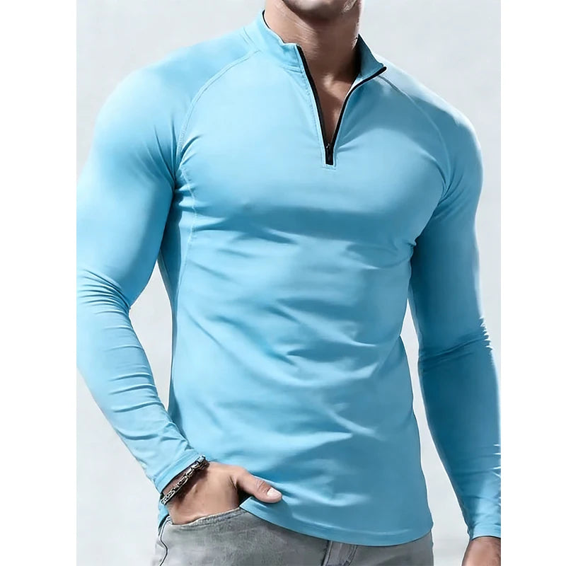 Men's Long Sleeve Compression Sportswear  T-Shirt