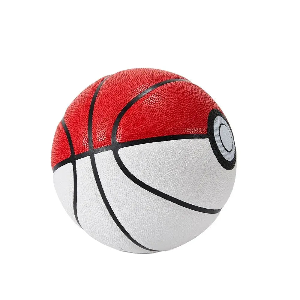 High Quality White Red PU Basketball Official Size 7 Professional Basketball
