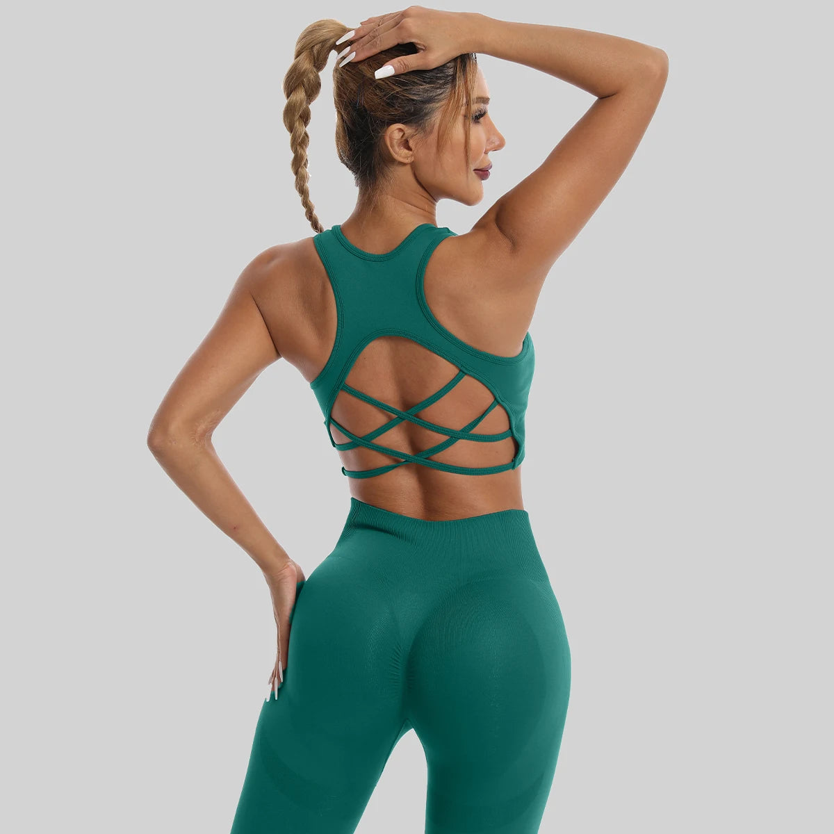 Seamless High Waist Leggings Tracksuit for Women