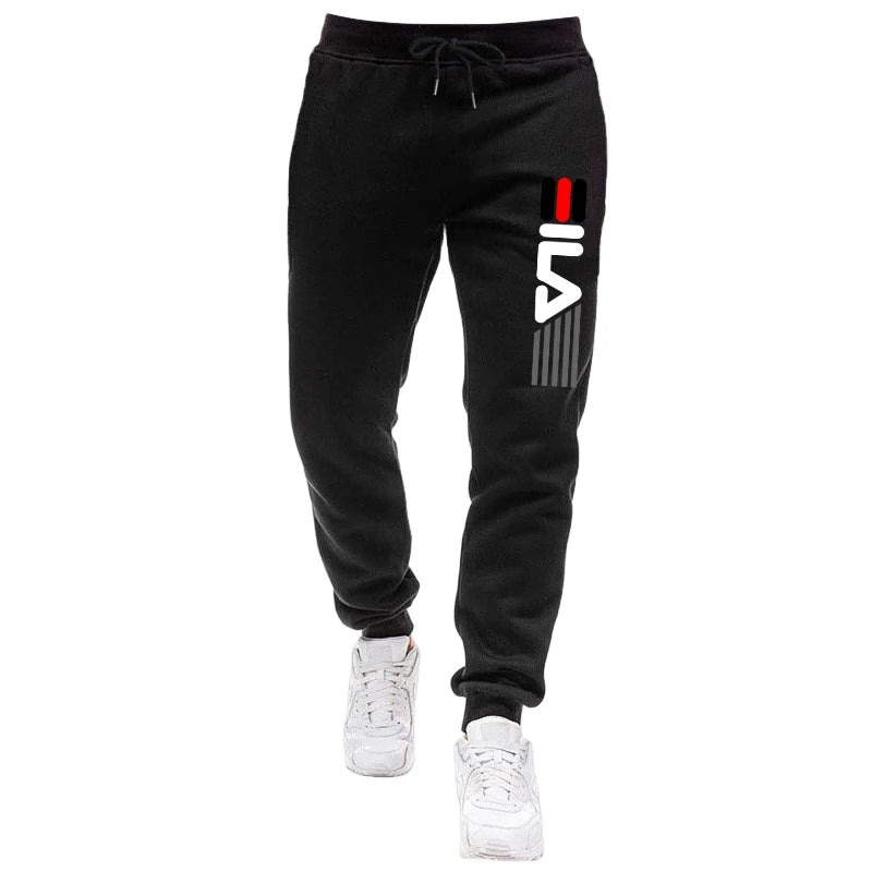 Men's Athletic Sportswear Tracksuit Set Zipper Hoodie with Joggers