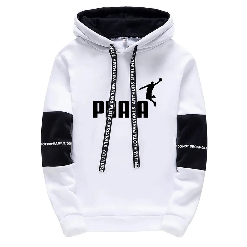 Mens 1/2 Piece Print Casual Sportswear Tracksuit / Hoodie / Pants