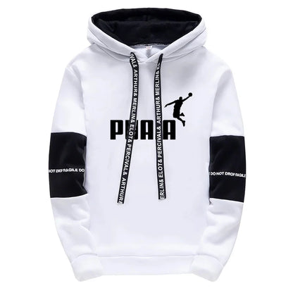 Mens 1/2 Piece Print Casual Sportswear Tracksuit / Hoodie / Pants