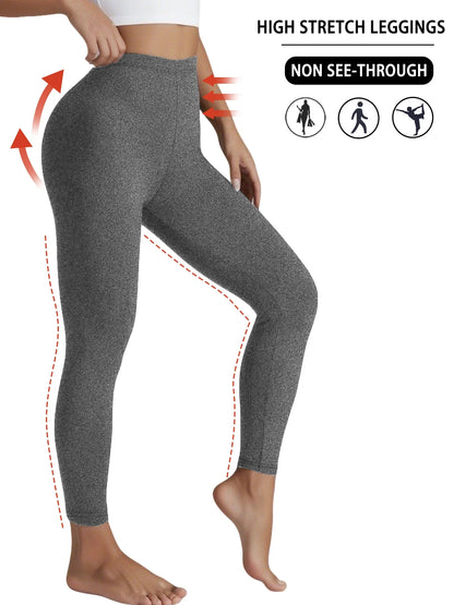 Women's High Elasticity Workout Soft Leggings