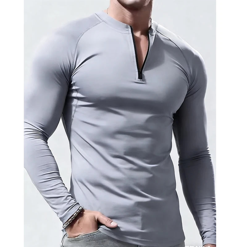 Men's Long Sleeve Compression Sportswear  T-Shirt