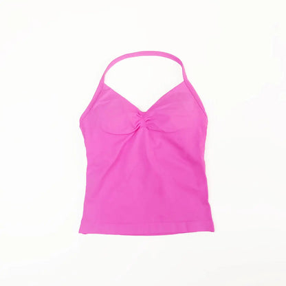 NCLAGEN Impact Longline Strappy Sports Top | Women's Fitness Vest