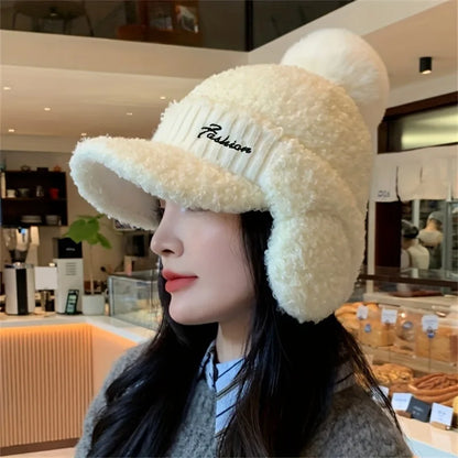 Winter Fur Warm Windproof Ear Protection Hat