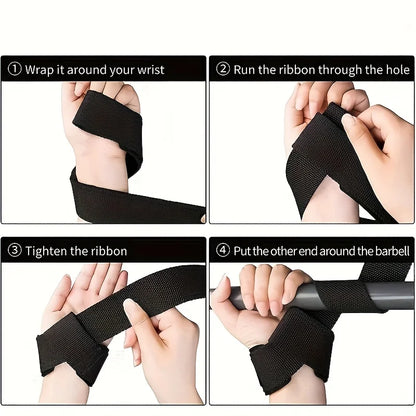 1 Pair of Wrist Protection Weightlifting Straps