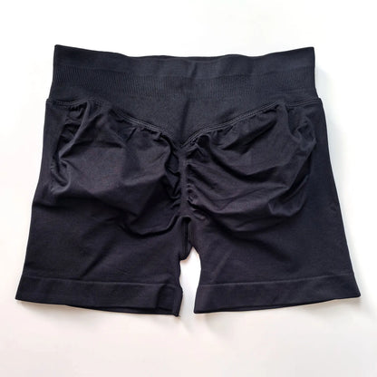 NCLAGEN Seamless Shorts 4.5" Gym Shorts Woman