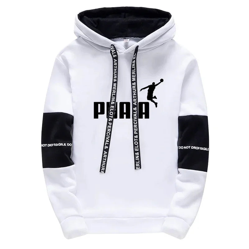 Mens 1/2 Piece Print Casual Sportswear Tracksuit / Hoodie / Pants