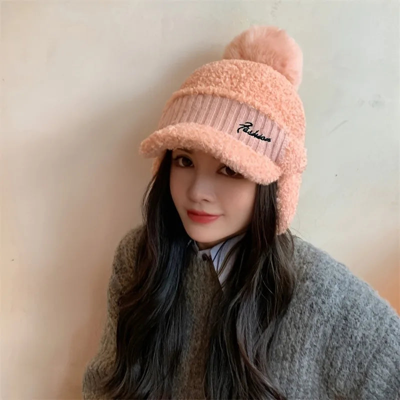 Winter Fur Warm Windproof Ear Protection Hat